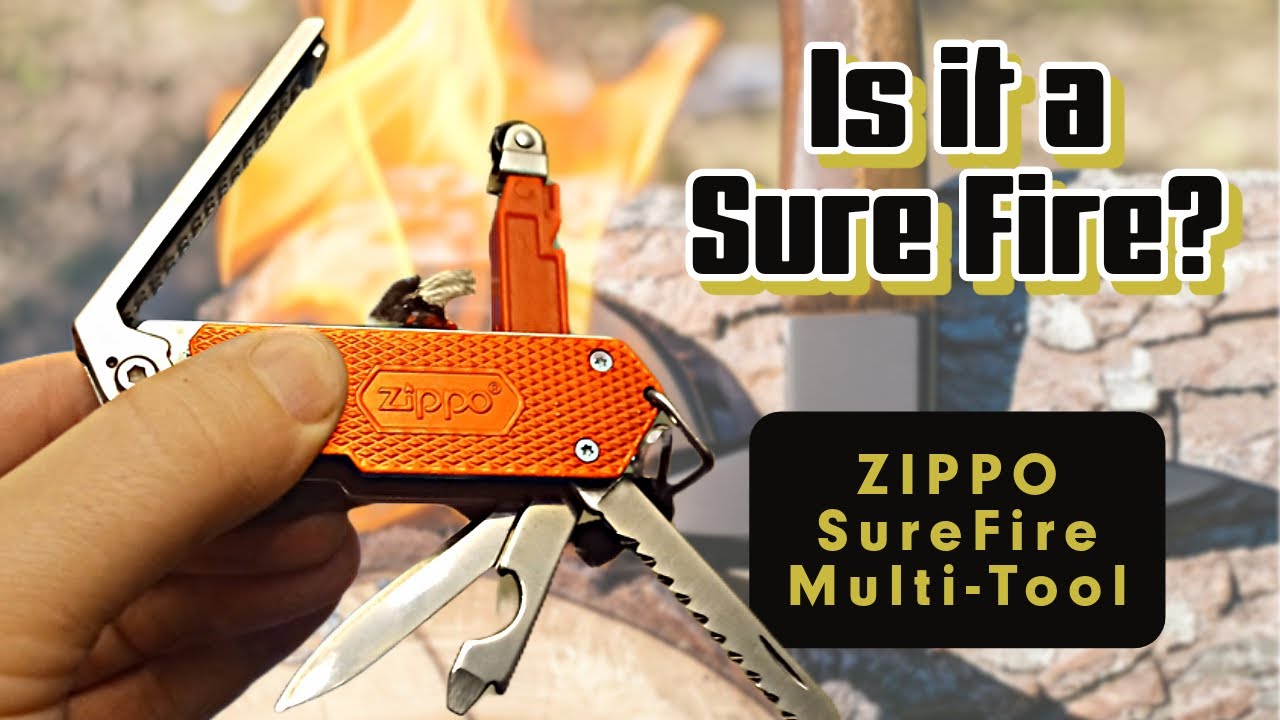 Fire Up Your Adventure! 🔥 The Zippo SureFire Multi-Tool #zippo