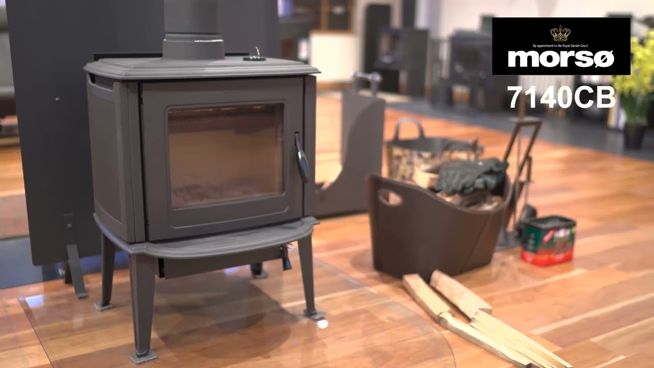 薪ストーブ MORSO 7140CB モルソー - YouTube