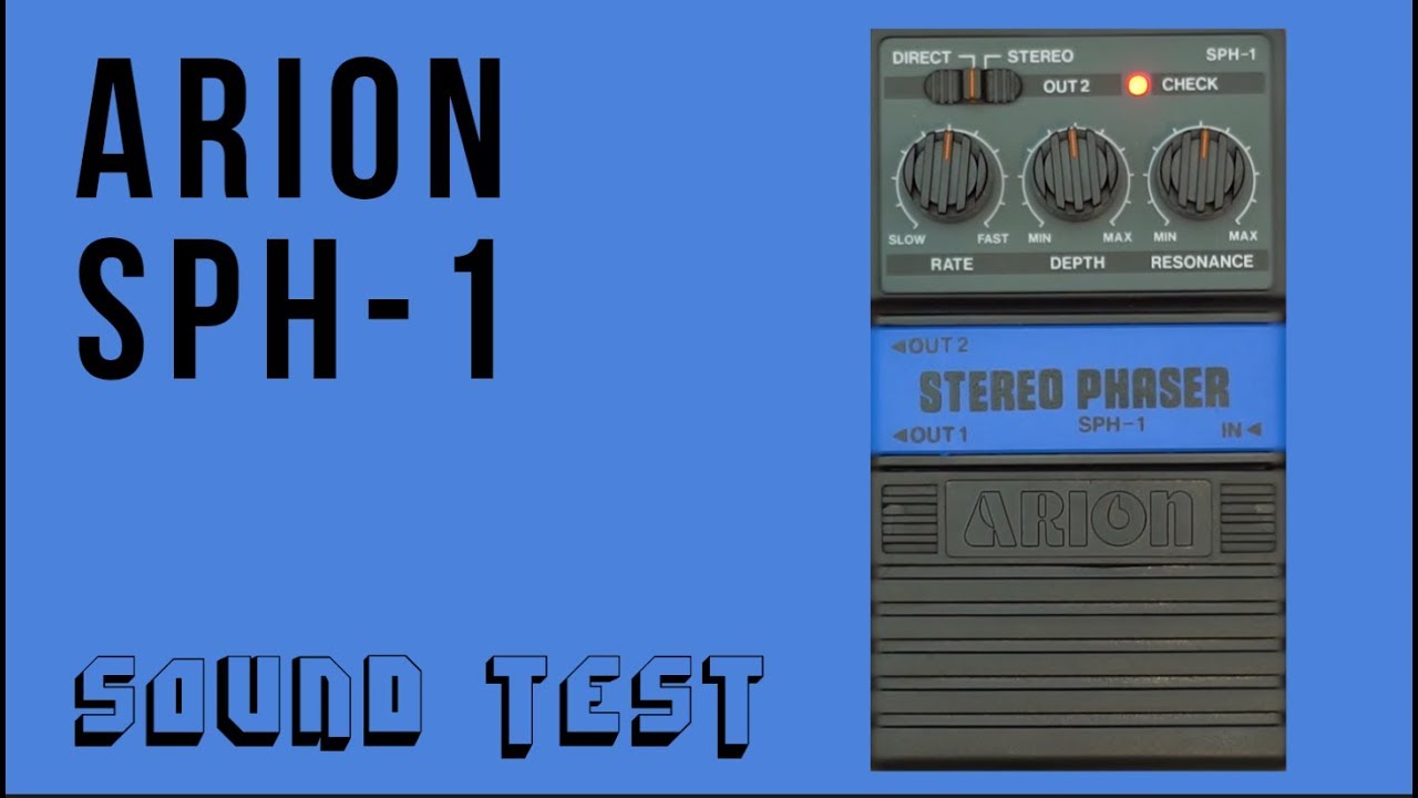 ARION STEREO PHASER SPH-1 (Review) - YouTube