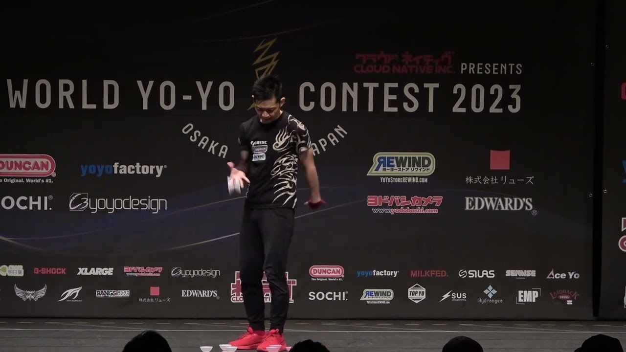 2023年 World Yo-Yo Contest (ヨーヨー世界大会) 4A部門 準優勝 岩倉