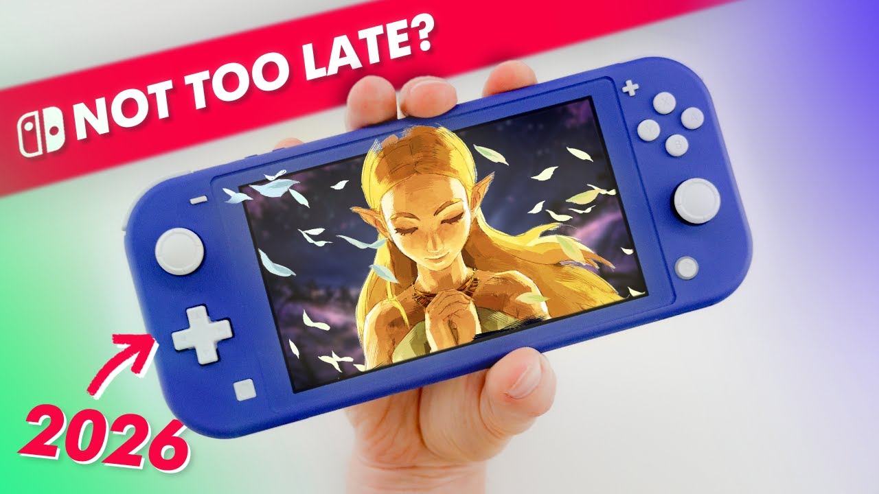 Nintendo Switch Lite in 2025 | unboxing & review Switch Lite Blue