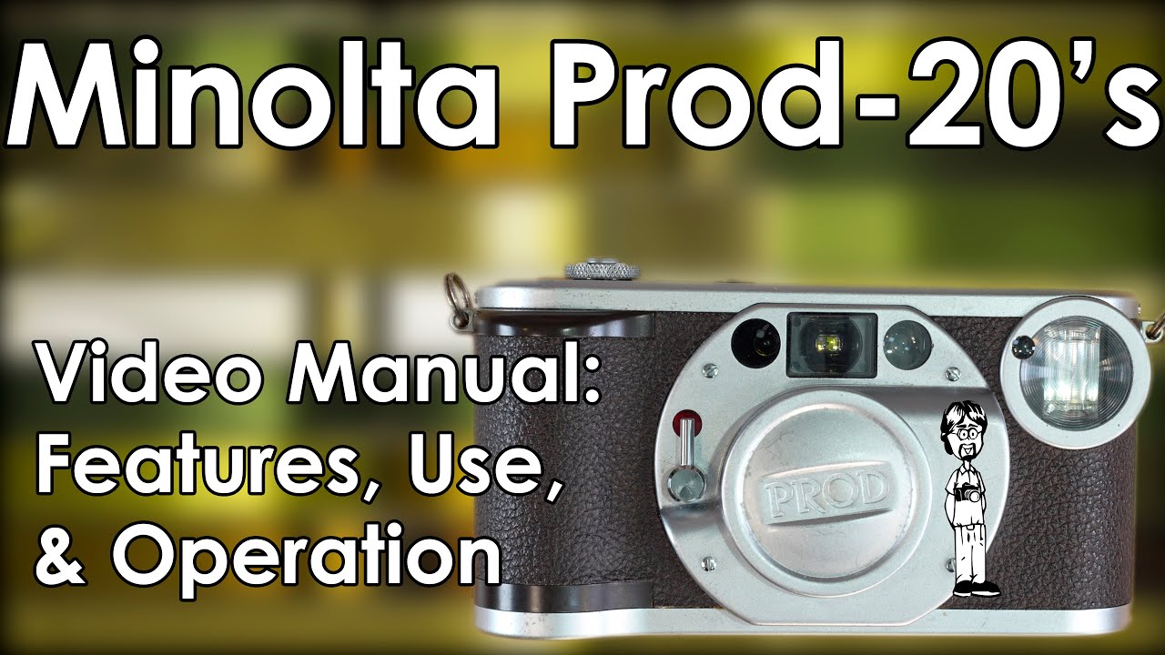 Minolta Prod-20s Manual (Using THE WORST Camera EVER Made) - YouTube