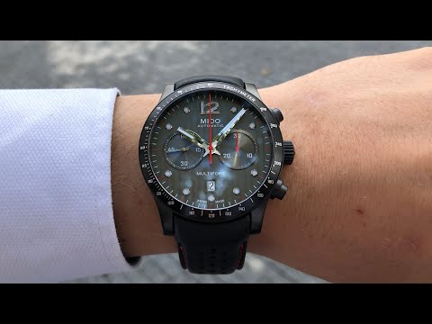 Mido Multifort Chronograph 44 - YouTube
