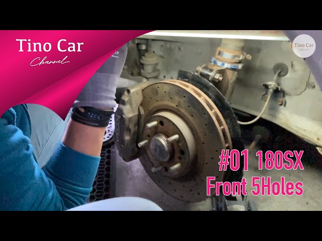 01 180SXフロント 5穴化】 - YouTube