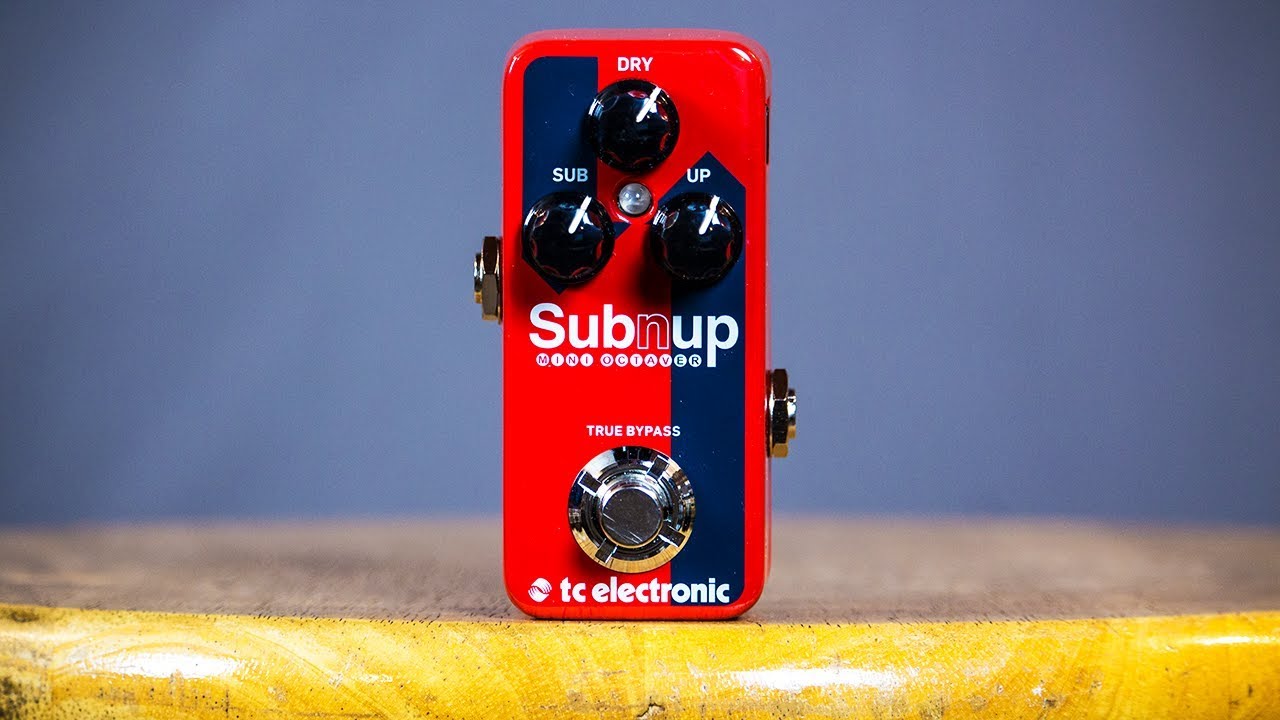 TC Electronic Sub 'N' Up Mini Octaver (Sub N Up) - Ambient Guitar