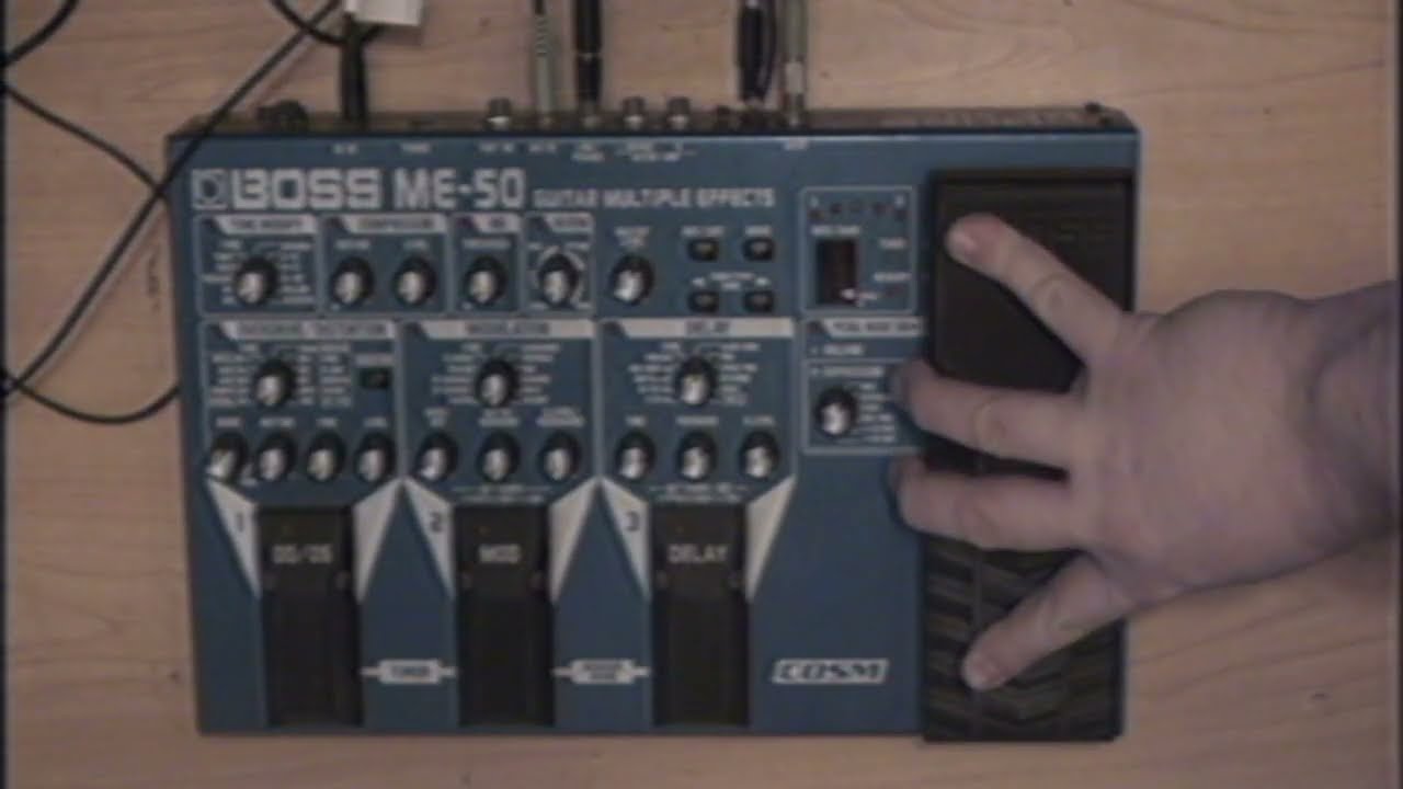 BOSS OD-3にも初年度マジックは存在するのか？初年度生産1997年8月
