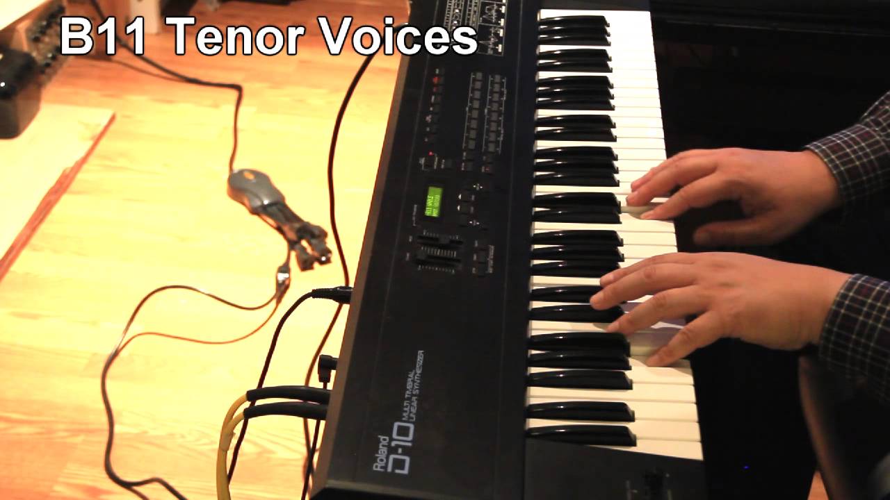 A few Roland D-10 sound demos - YouTube