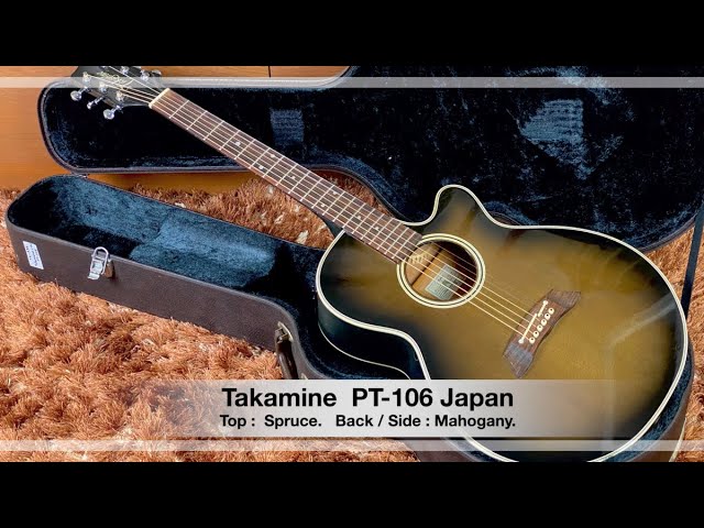 Takamine PT-106 Japan - YouTube