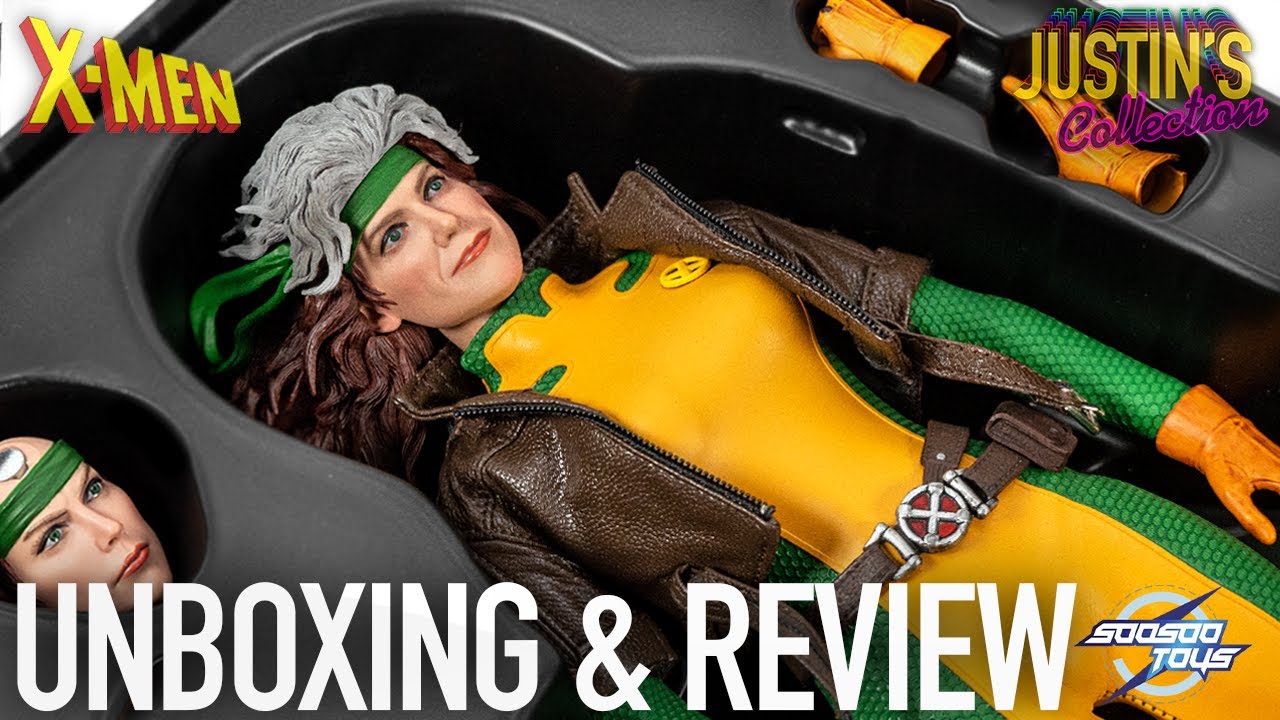 X-Men Rogue 1/6 Scale Figure SooSoo Toys Unboxing & Review - YouTube