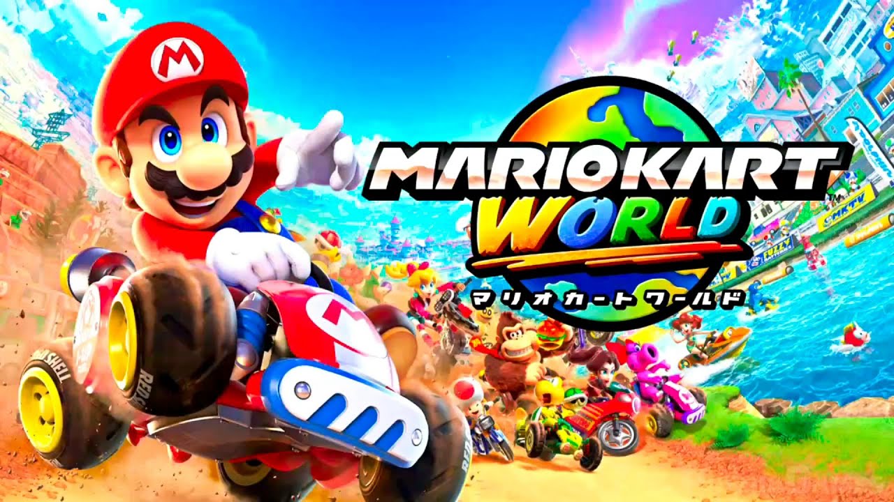 Mario Kart World - Grand Prix All Tracks - YouTube