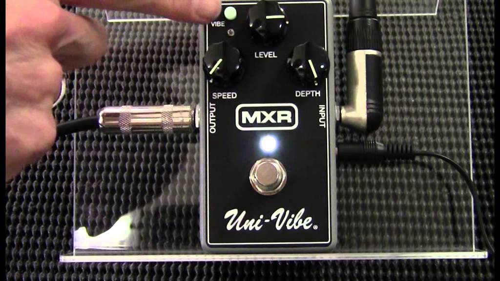 MXR UNI-VIBE M68 -Chorus/Vibrato- DEMO - YouTube