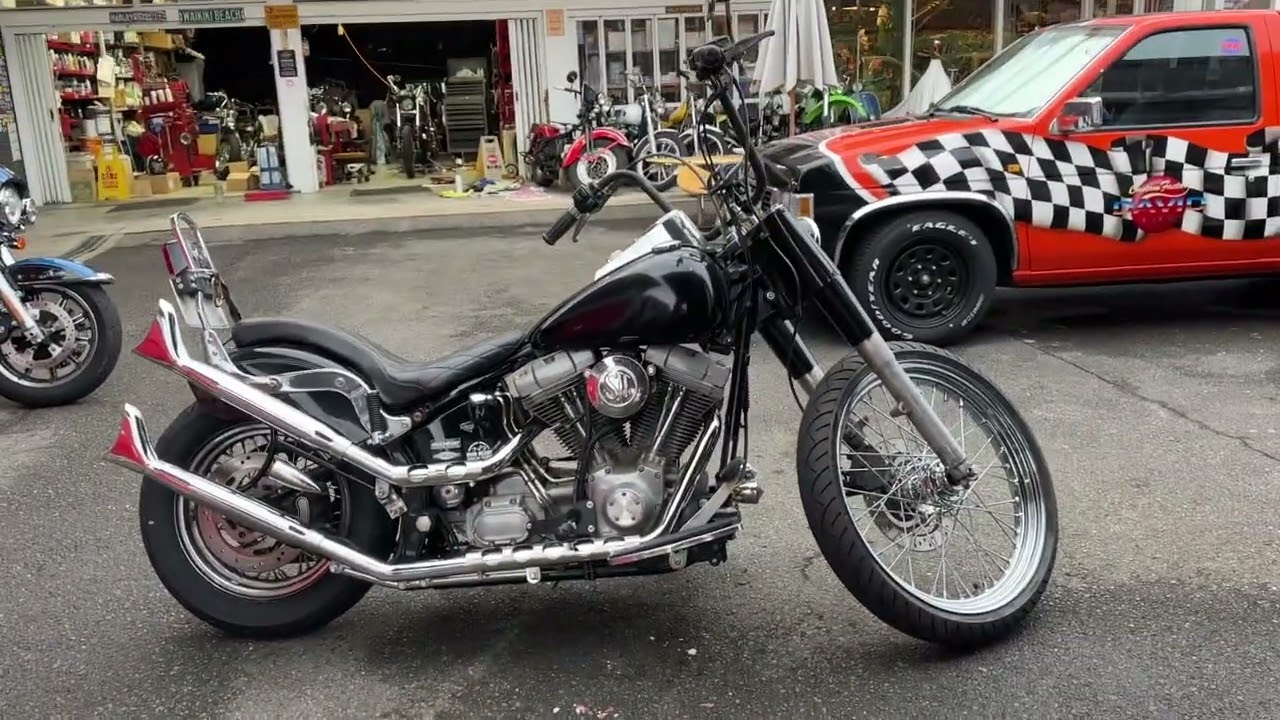 アップスイープと、フィシュテールマフラーの組み合わせは、ご機嫌