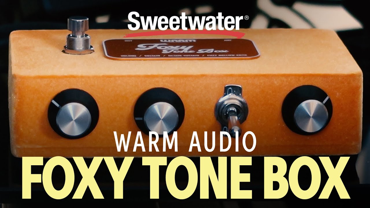 Warm Audio Foxy Tone Box Fuzz Pedal Demo - YouTube