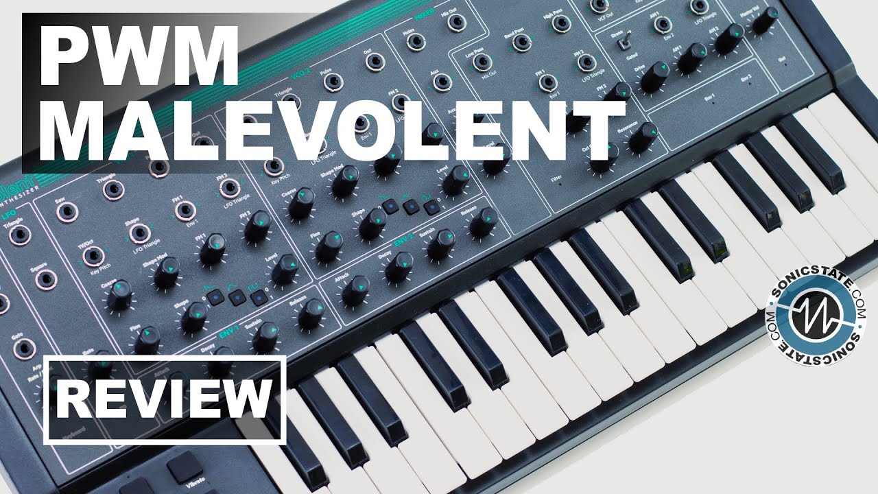 PWM Malevolent Synth - SonicLAB Review - YouTube