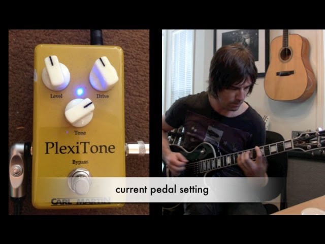 Carl Martin Plexitone (new 2012 model), demo by Pete Thorn - YouTube