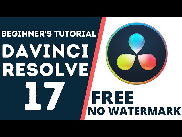 How to Use DaVinci Resolve 17 - Designed for Beginners - YouTube