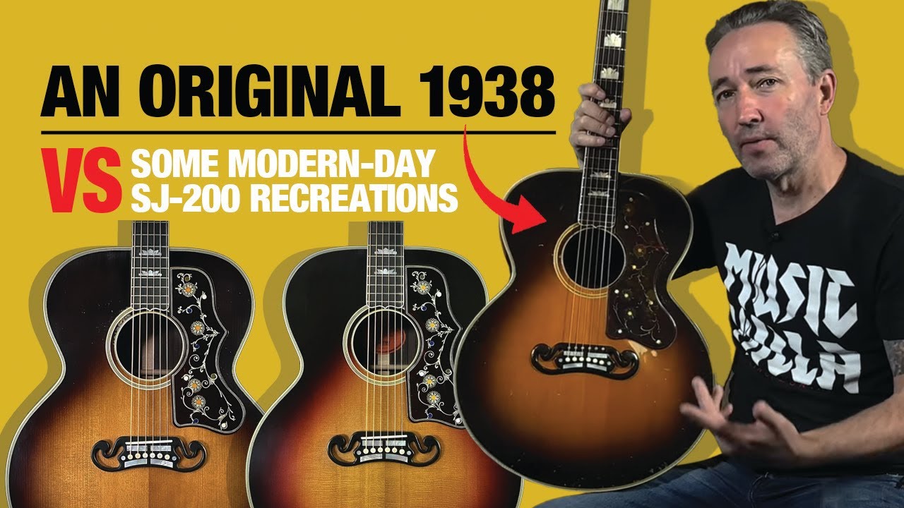An Actual 1938 SJ-200 vs the Modern-Day Versions - YouTube