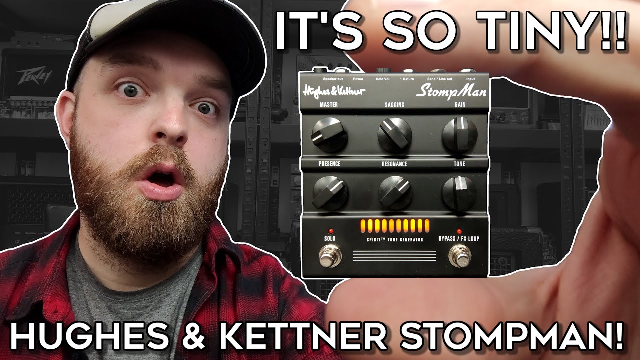 Awesome Little Pedalboard Amp/Poweramp! (H&K StompMan) - YouTube