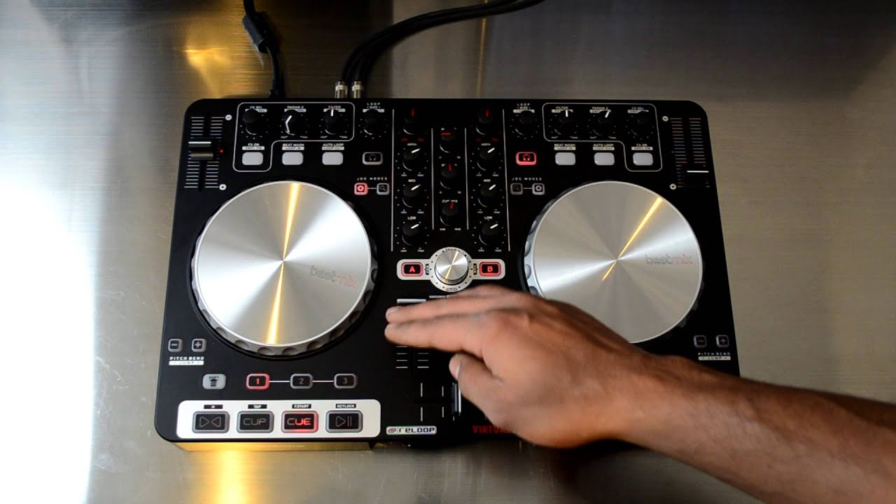 Reloop BeatMix Digital DJ Controller Demo & Review Video - YouTube