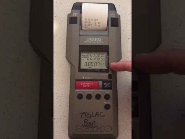 Seiko s149 Stopwatch - YouTube