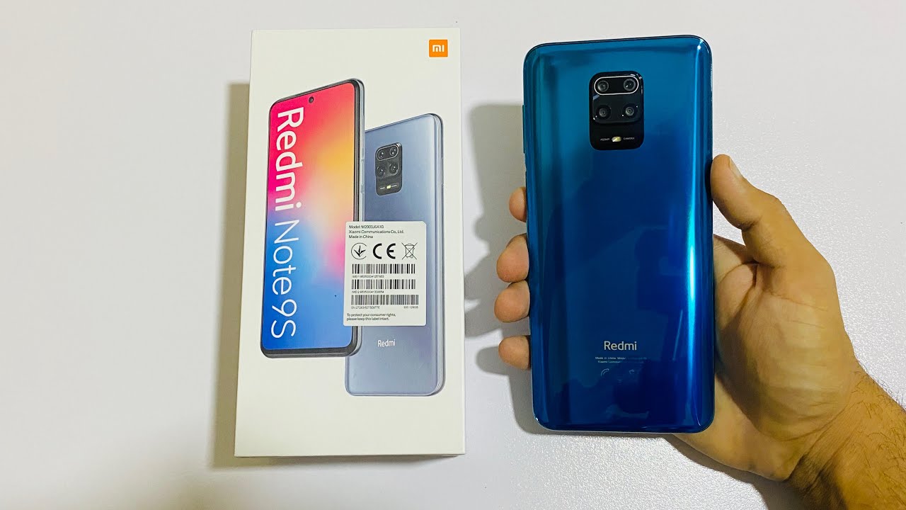 Redmi Note 9s - Unboxing!! AURORA BLUE! - YouTube