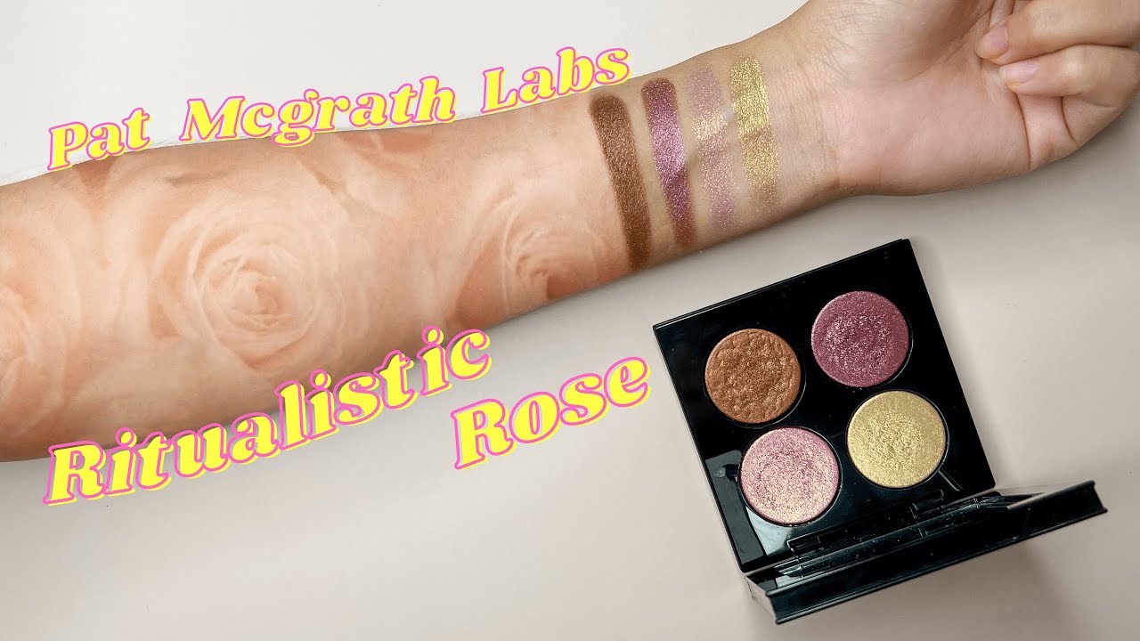 Pat Mcgrath Blitz Astral Quad, Ritualistic Rose | Swatches, Review