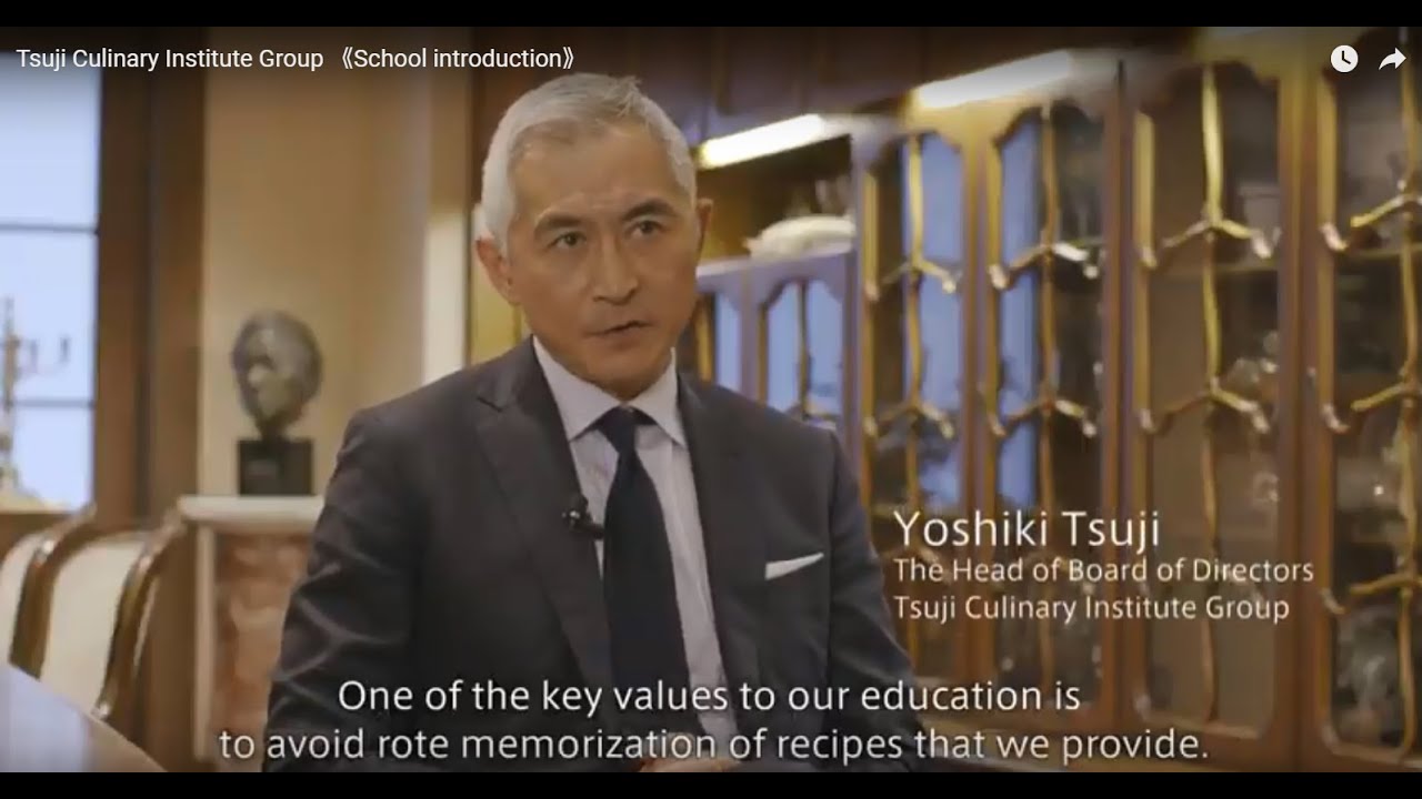 Tsuji Culinary Institute Group 《School introduction》 - YouTube