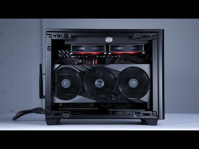 Building in the Cooler Master NR200P V2 - 9950X/4080 Super - YouTube