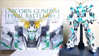 PG 1/60 RX-0 UNICORN GUNDAM [FINAL BATTLE Ver.] wotafa's review