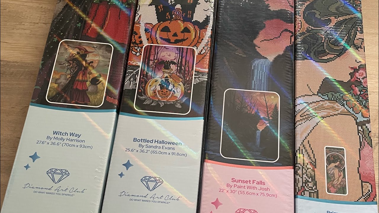 1つカード入ってなくて残念だけど💎ダイヤモンドアートクラブ 開封動画