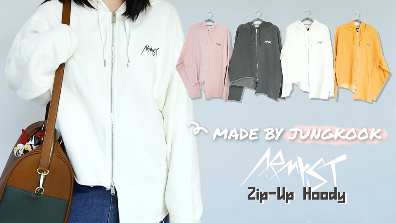 ARTIST-MADE COLLECTION BY BTS(JUNGKOOK) 4 colors ARMY ZIP-UP