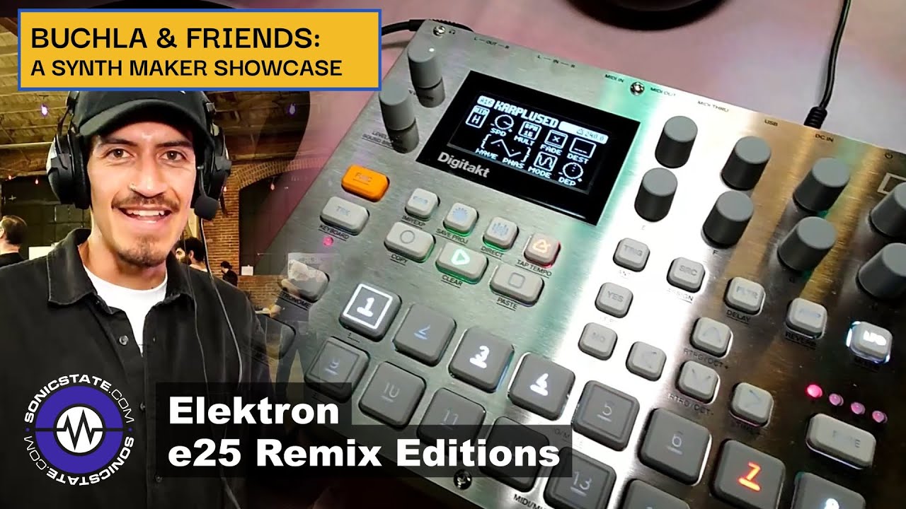 BAF 2024: Elektron - e25 Remix Editions - Heat + FX - YouTube