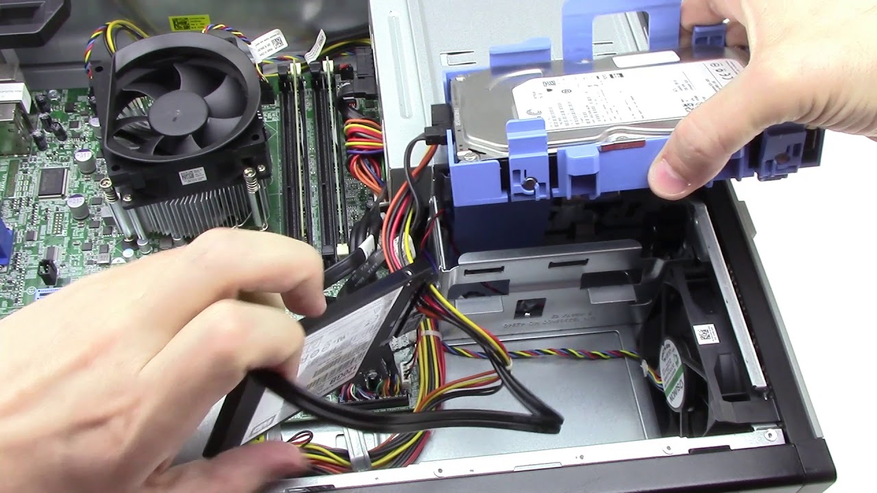 How to install SSD on Dell OptiPlex 790 Desktop - YouTube