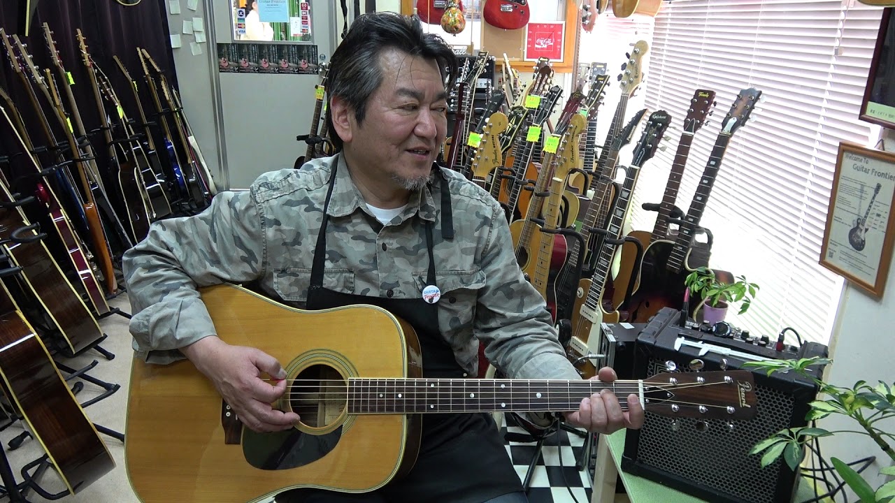 70年代後期 Pearl PF-770 (林楽器製） パールのギター - YouTube