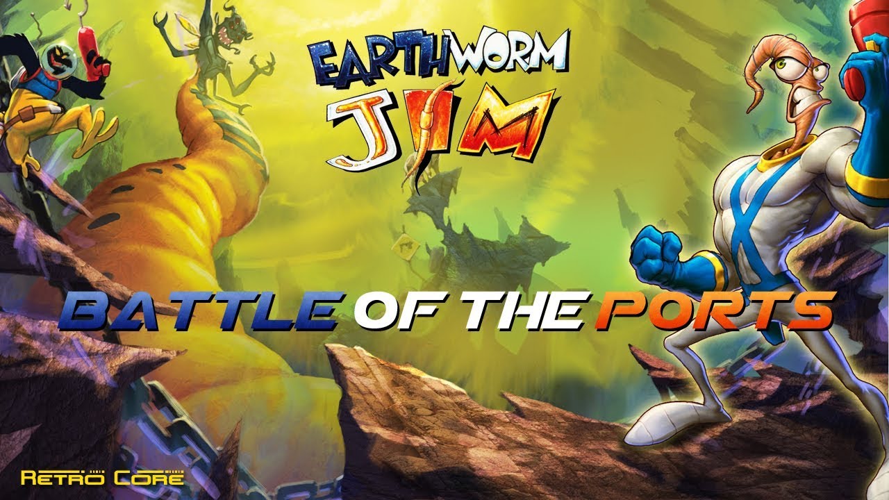 Battle of the Ports - Earthworm Jim (アースワームジム) Show #283