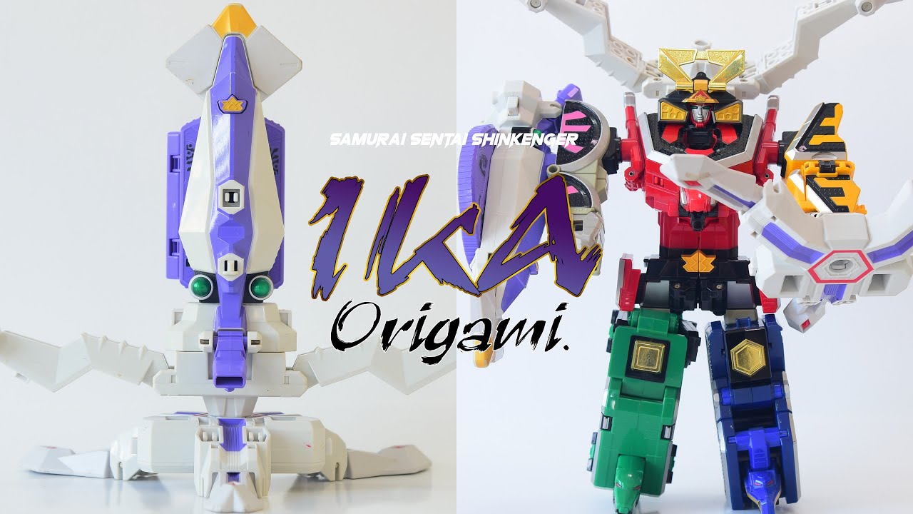 TMT][1716] Ika Origami! Samurai Sentai Shinkenger! 侍戦隊シン