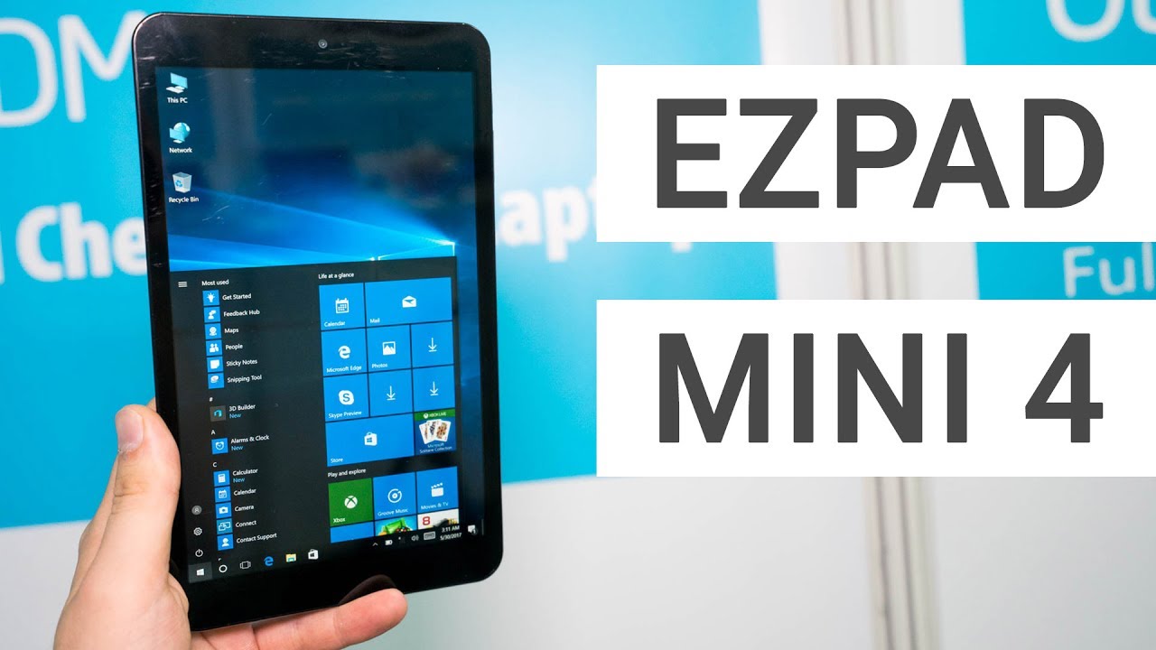 Jumper EZpad Mini 4 Hands On: Cheap 8 Inch Windows Tablet - YouTube
