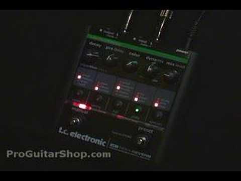 TC Electronic Nova Reverb - YouTube
