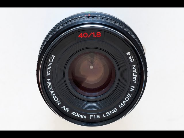 Konica Hexanon 40mm f/1.8 - Quick and Dirty Review - YouTube