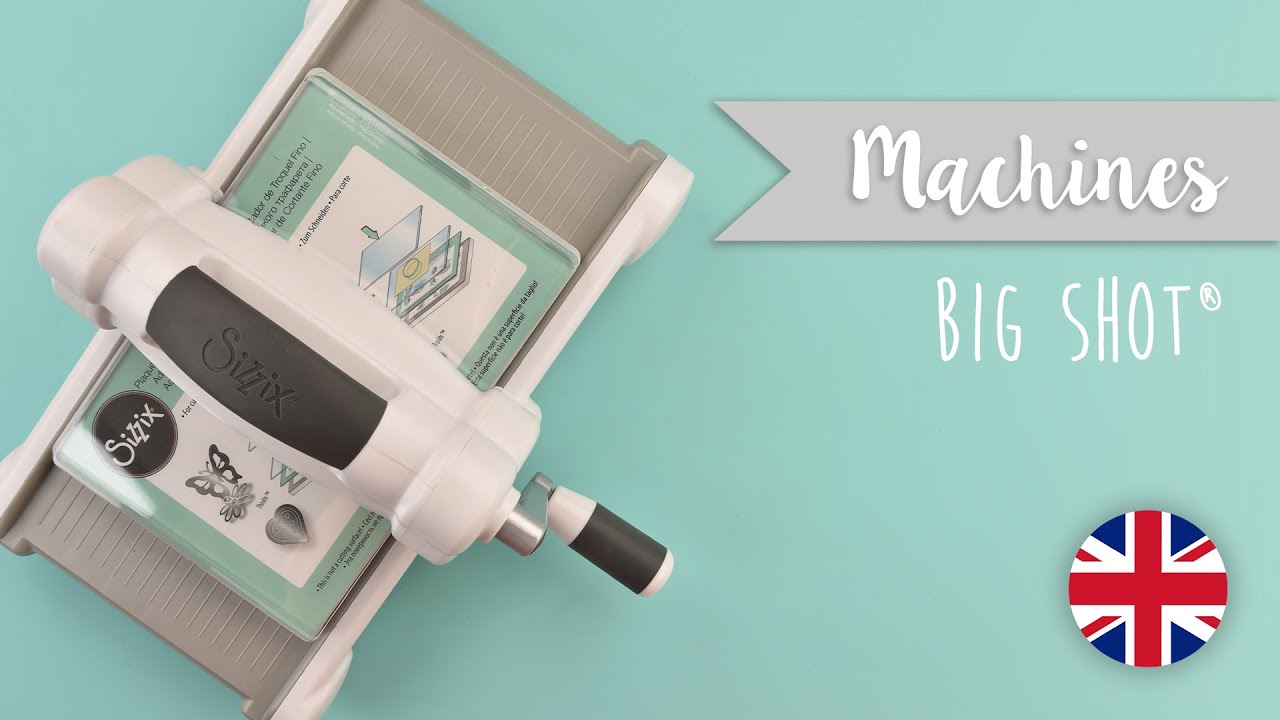 Sizzix Big Shot Machine Only (White & Gray) w/Standard Platform