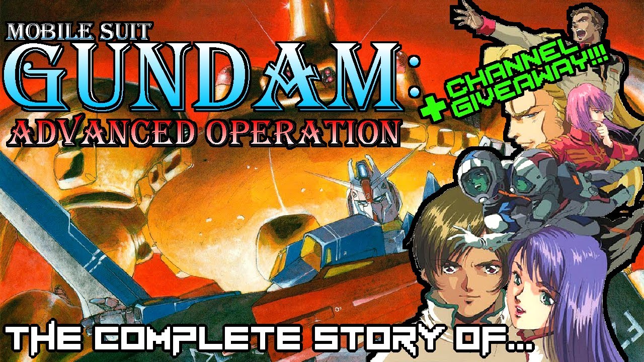 PC-98】機動戦士ガンダム アドバンスドオペレーション DEMO OP - YouTube