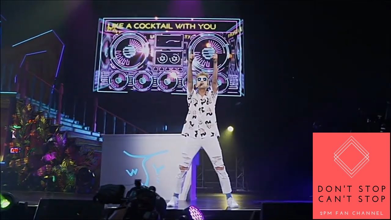 WOOYOUNG - Cocktail @ PARTY SHOTS Solo Tour 2017 - YouTube
