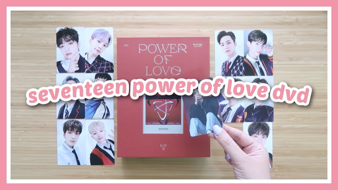 UNBOXING SEVENTEEN POWER OF LOVE CONCERT DVD: POB, PHOTOBOOK