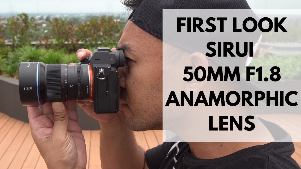 FIRST LOOK! Sirui 50mm F1.8 1.33x Anamorphic Lens | John Sison
