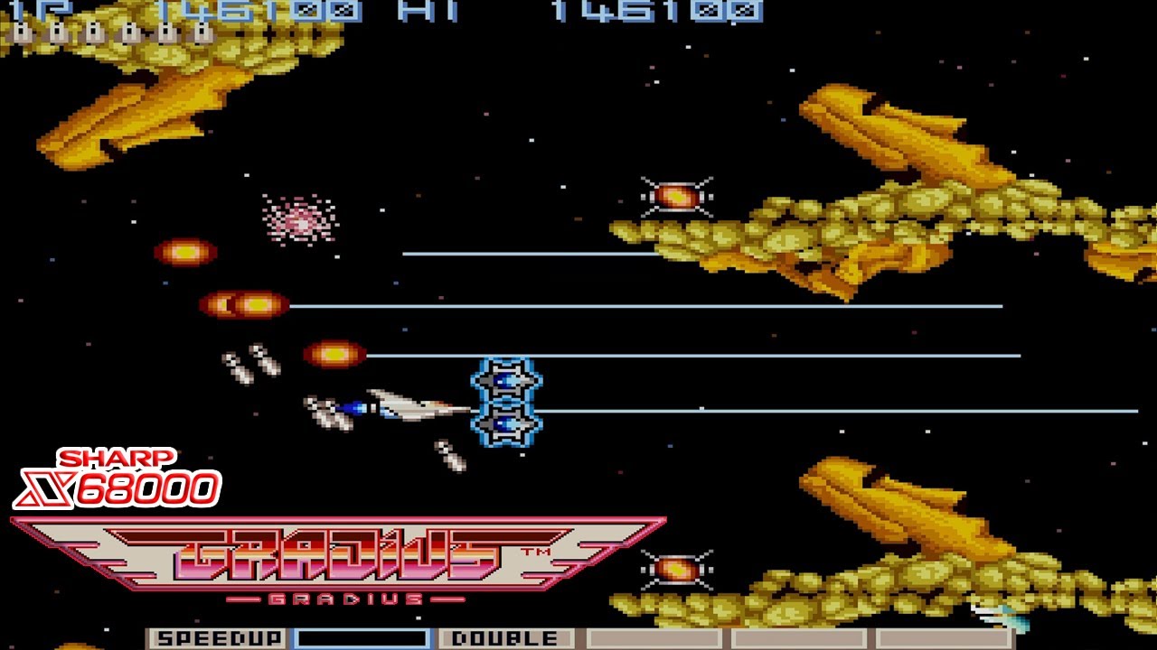 X68000 グラディウス / Gradius - 一周目 - YouTube