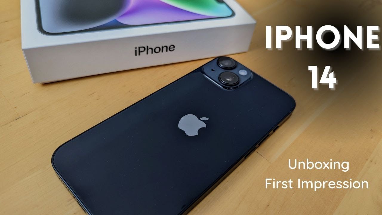 iPhone 14(Midnight) Unboxing | Setup & First Impression | Case