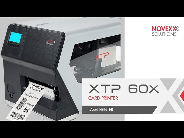 XTP 604 Single Tag Printer I NOVEXX Solutions - YouTube