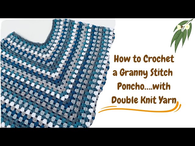 Crochet Tutorial No: 62, Part 1, How to Crochet a Granny Stitch