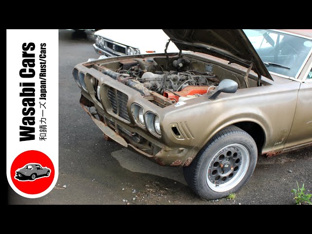 This 'Sabi-spec Nissan Bluebird U 2000GTX Hardtop (KG610) has a