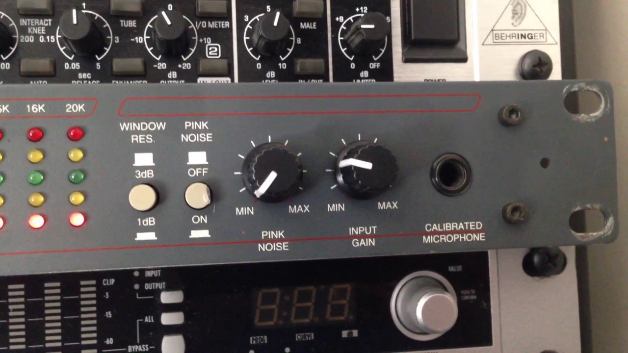 DOD Series 2 Real Time Analyzer RTA - YouTube